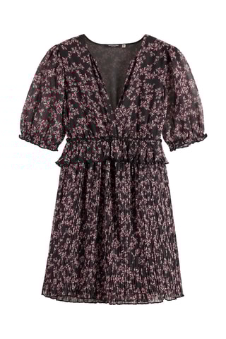 Robe volantée - Noir