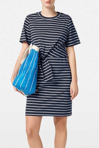 Robe droite - Bleu marine