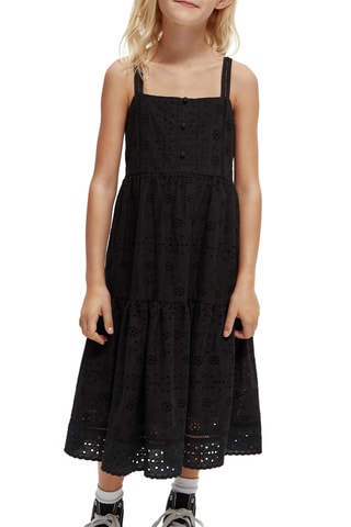 Robe en coton biologique - Noir