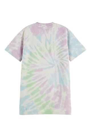 Robe tie and dye en coton biologique - Violet