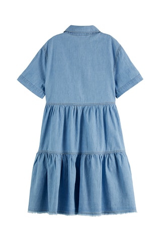 Robe chemise en jean - Bleu clair