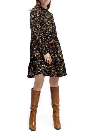 Robe volantée - Multicolore