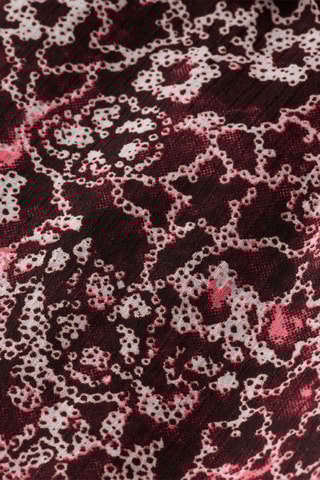 Robe portefeuille - Bordeaux