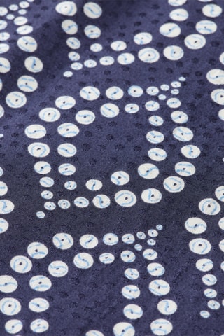 Robe portefeuille - Bleu marine