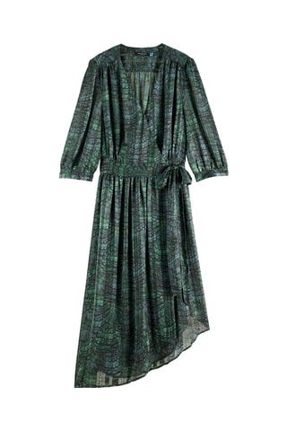 Robe portefeuille - Vert