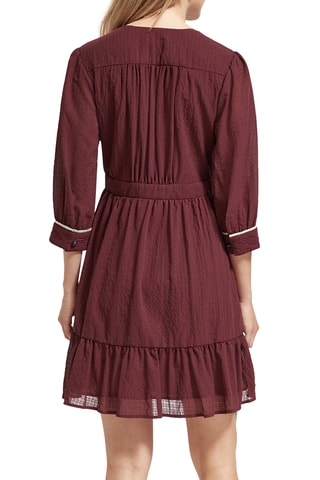 Robe portefeuille - Bordeaux