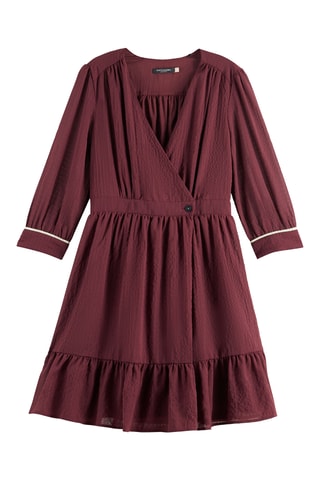 Robe portefeuille - Bordeaux