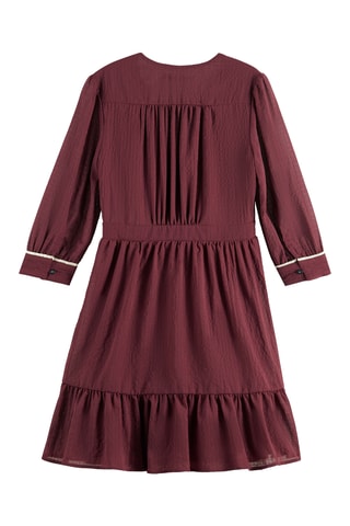 Robe portefeuille - Bordeaux