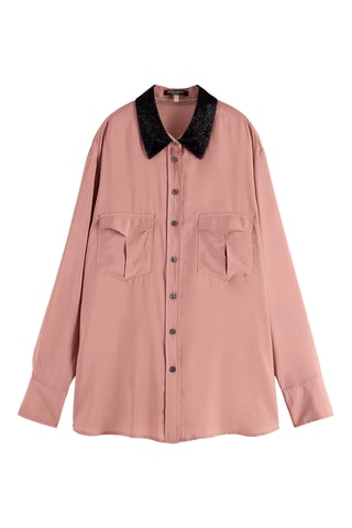 Chemisier relaxed - Rose