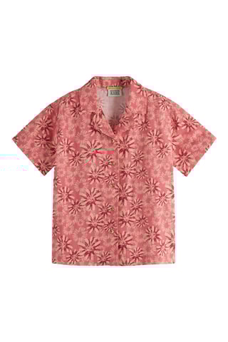 Chemise en lin - Rouge