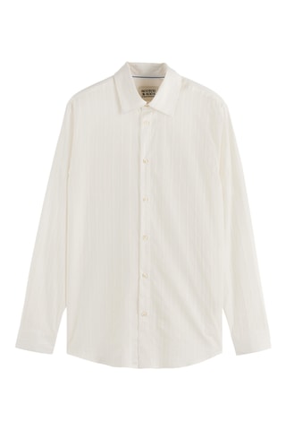 Chemise regular - Blanc cassé