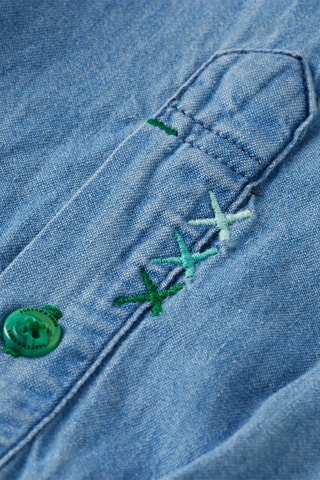 Chemise en jean - Bleu