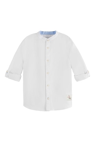 Chemise en lin - Blanc