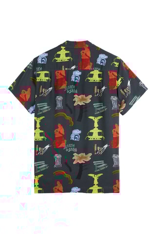 Chemise regular - Gris