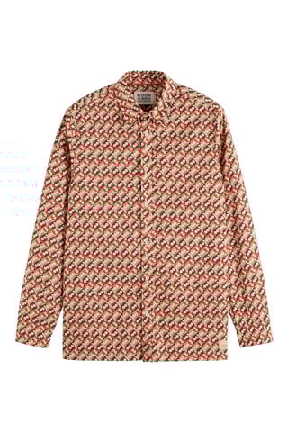 Chemise regular - Beige