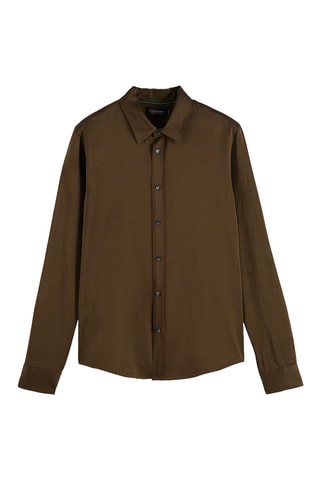 Chemise regular - Kaki