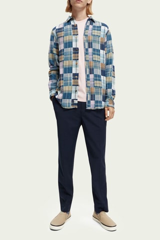 Chemise regular - Bleu marine