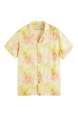 Chemise en lin - Jaune