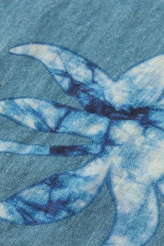 Chemise en lin - Bleu