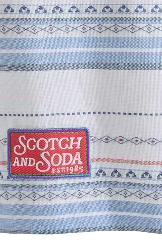 Chemise - Blanc et bleu