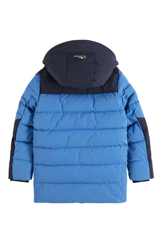 Doudoune à capuche - Bleu marine