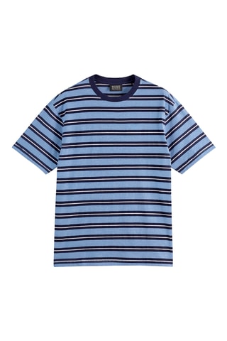 T-shirt relaxed - Bleu