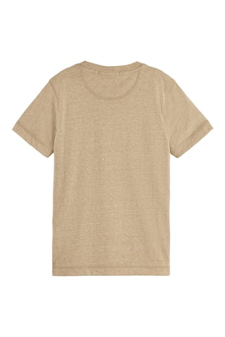 T-shirt en coton biologique - Beige