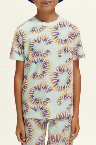 T-shirt en coton biologique - Vert clair