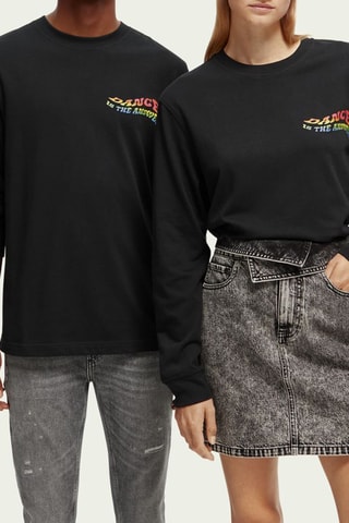 T-shirt en coton biologique - Noir