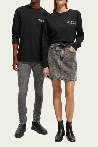 T-shirt en coton biologique - Noir