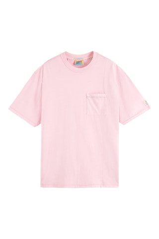 T-shirt en coton biologique Rose