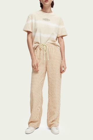 T-shirt en coton biologique - Beige