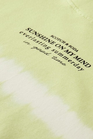 T-shirt loose en coton biologique - Vert clair