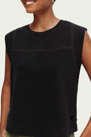 T-shirt en coton biologique - Noir