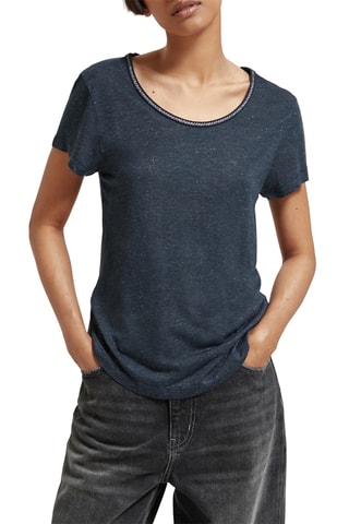 T-shirt - Bleu foncé