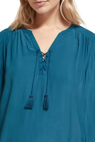 Blouse - Bleu canard
