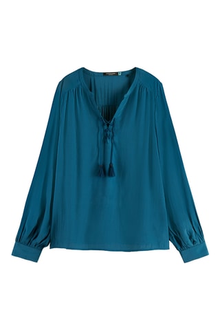 Blouse - Bleu canard