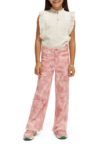 Blouse en coton biologique - Blanc