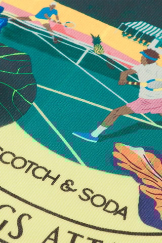 Sweat en coton biologique loose fit - Jaune