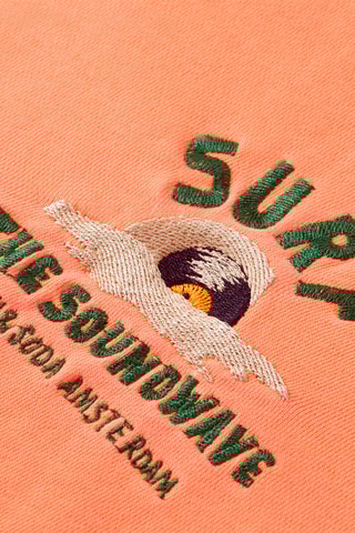 Sweat en coton biologique - Orange