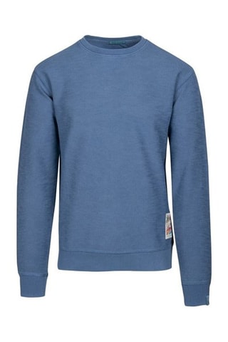 Sweat en coton biologique - Bleu cobalt
