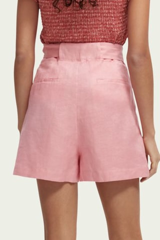 Short en lin - Rose