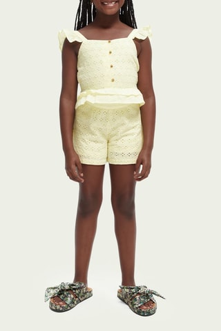 Short en coton biologique - Beige