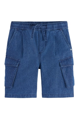 Short en jean - Bleu