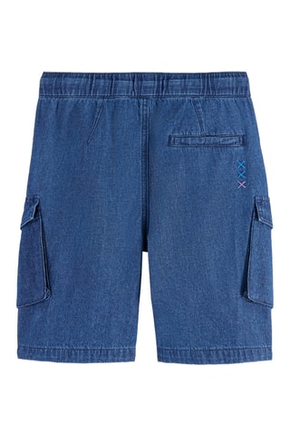 Short en jean - Bleu
