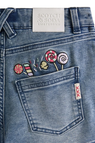 Short en jean - Bleu