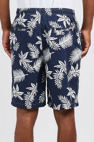 Bermuda en coton biologique - Bleu marine