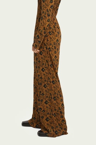 Combinaison wide legs - Marron