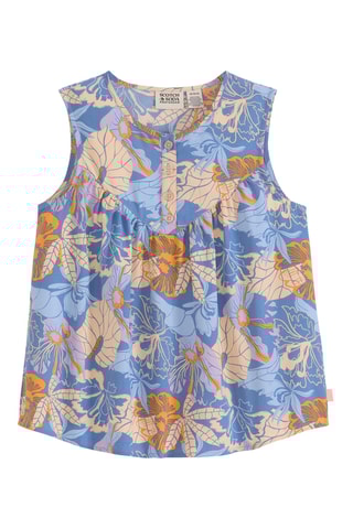 Blouse et short - Bleu clair