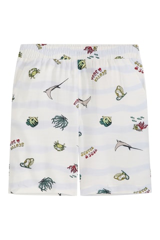 Chemise et short - Blanc